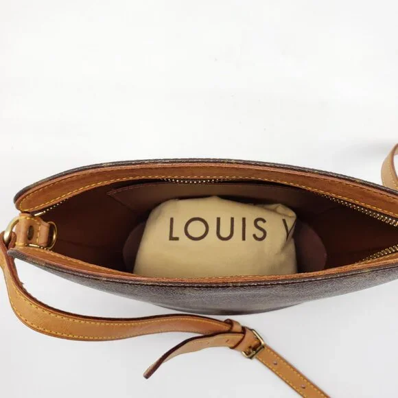 Authentic Louis Vuitton Drouot Monogram Crossbody Bag LC355-081924